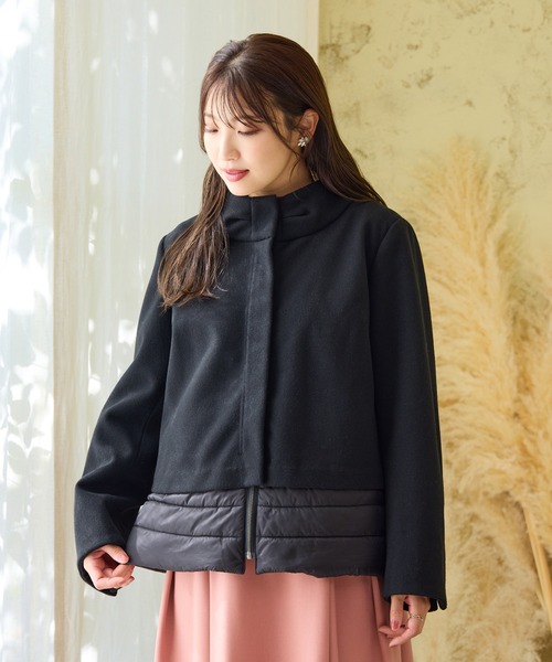 Rose Tiara（ローズティアラ） コート アウター リボンカラー