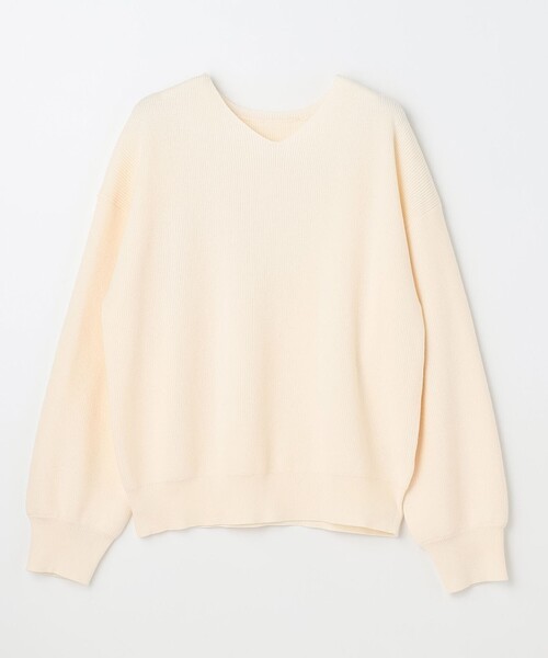 ANY（エニィ） ニット セーター 「8色展開」Vネックデイリーニット