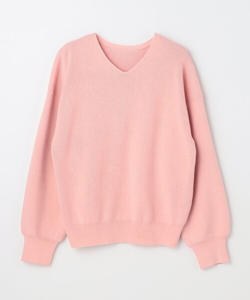 ANY（エニィ） ニット セーター 「8色展開」Vネックデイリーニット