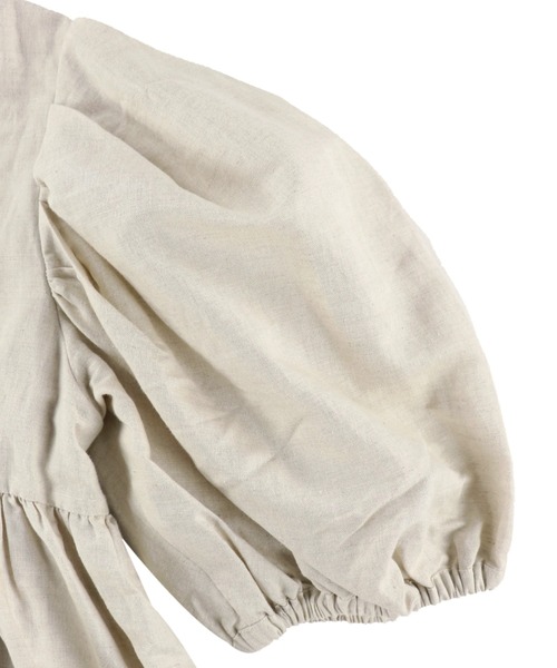 「ALEXIA STAM」 半袖ワンピース M カーキ レディース_画像5