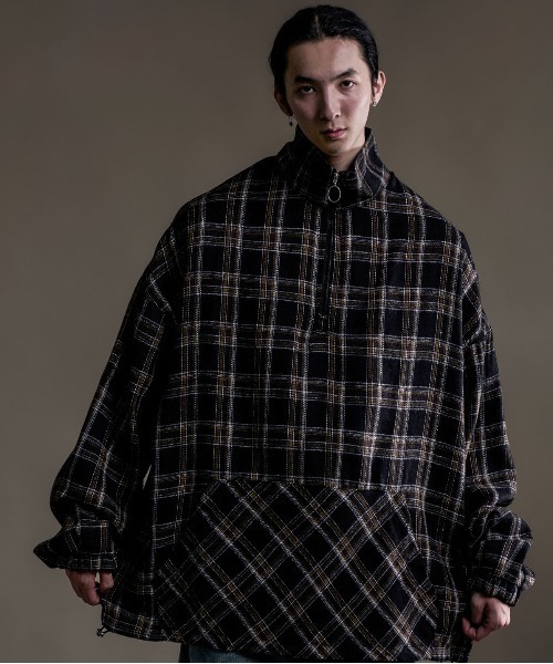 CALIFORNIA OUTFITTERS シャツ 10A8 ハーフジップ プルオーバーシャツ