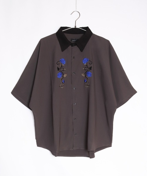 「WESTSEA」 半袖シャツ M ブルー メンズ_画像4