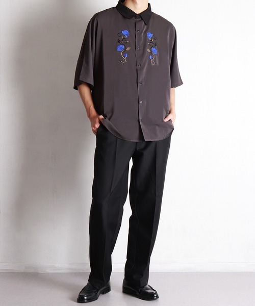 「WESTSEA」 半袖シャツ M ブルー メンズ_画像8