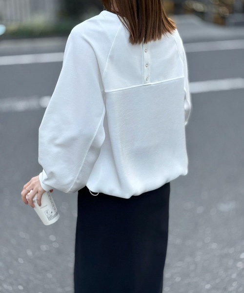 「Emma Taylor」 長袖カットソー FREE ホワイト レディース_画像6