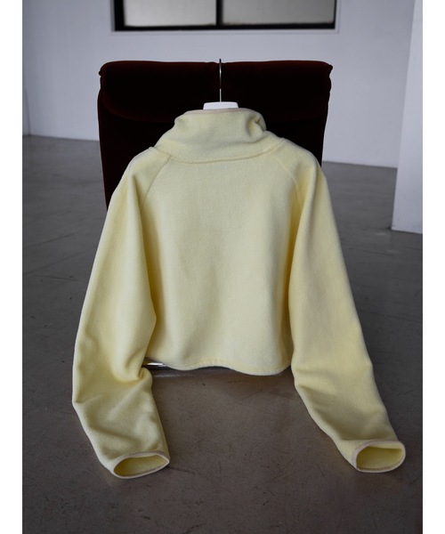 Katrin TOKYO カーディガン cropped full zip fleece レディース