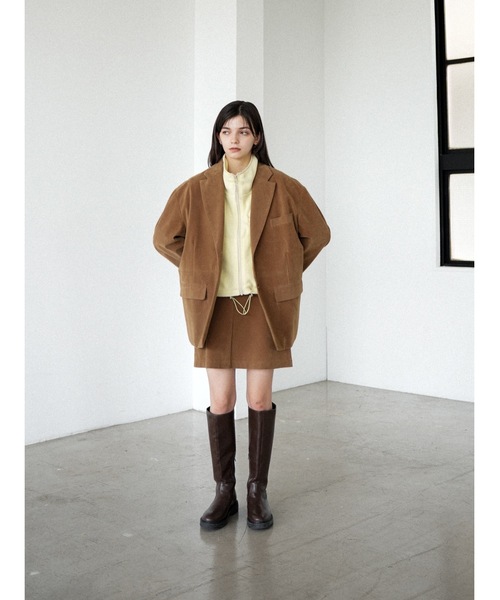 Katrin TOKYO カーディガン cropped full zip fleece レディース