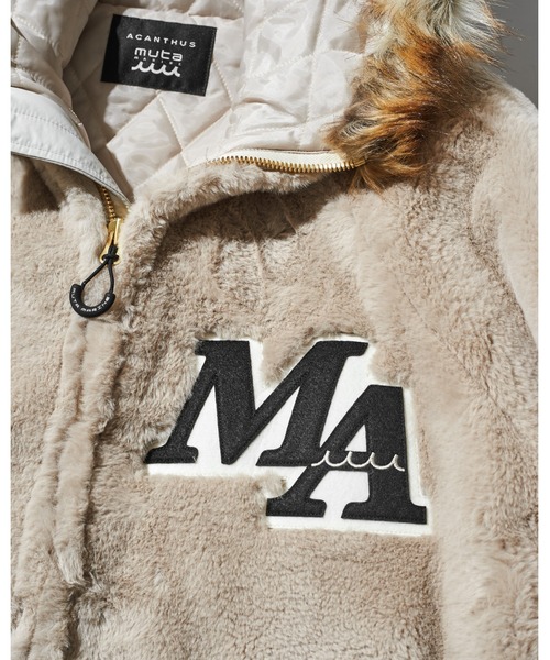 ミリタリージャケット モッズコート ACANTHUS:muta Faux Fur N-3Bの画像