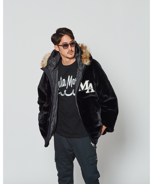 ミリタリージャケット モッズコート ACANTHUS:muta Faux Fur N-3Bの画像