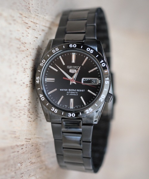 SEIKO（セイコー） アナログ腕時計 FREE ブラック×ブラック メンズ