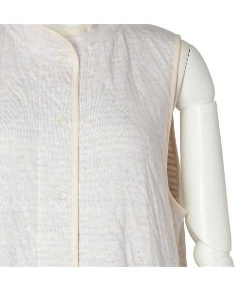 「KID BLUE」 ベスト M アイボリー レディース_画像9