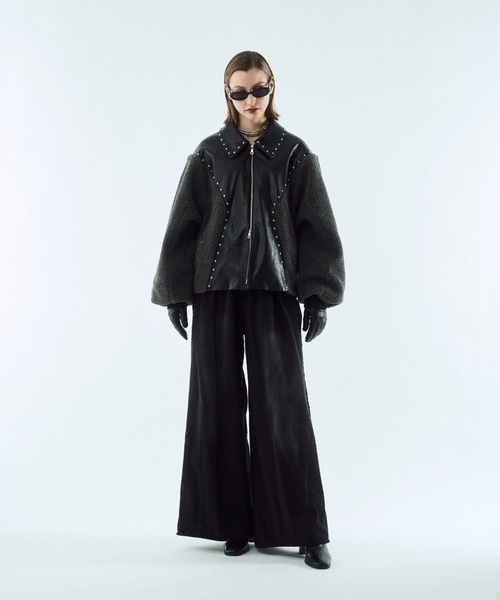 コート ジャケット Boa studs blouson / ボアスタッズブルゾン メンズ 