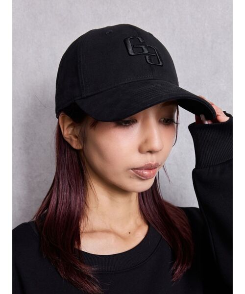 GYDA（ジェイダ） キャップ 帽子 BLACK ASSORT MOTIF CAP レディース