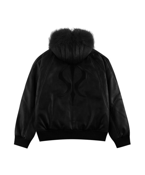 SUPPLIER（サプライヤー） ブルゾン アウター FAUX FUR HOODED BOMBER