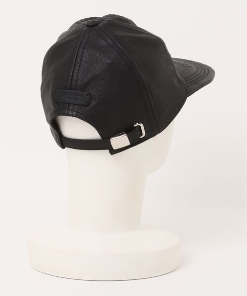 スタイライズ（STYLISE）/EMBOSS LEATHER CAP / ブラック [BR25AW−AC8002] STYLISE キャップ 帽子 「BREATH」EMBOSS LEATHER CAP / ブラック
