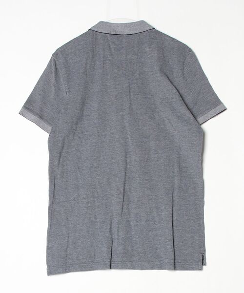 「BANANA REPUBLIC」 ワンポイント半袖ポロシャツ X-LARGE ブルー メンズ_画像2