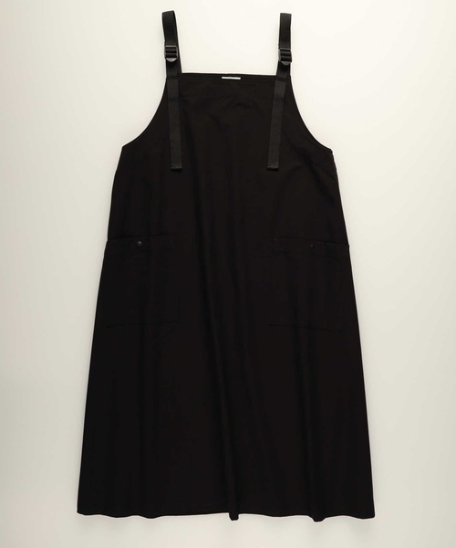 CAMP7（キャンプセブン） サロペットスカート M カーキブラウン