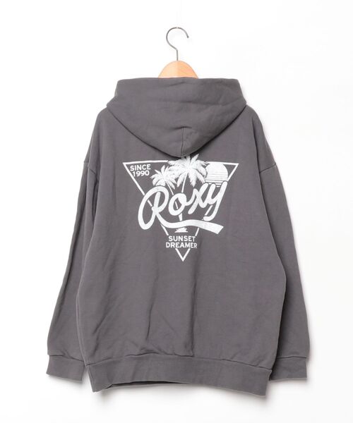 「ROXY」 プルオーバーパーカー MEDIUM ブラック レディース_画像2