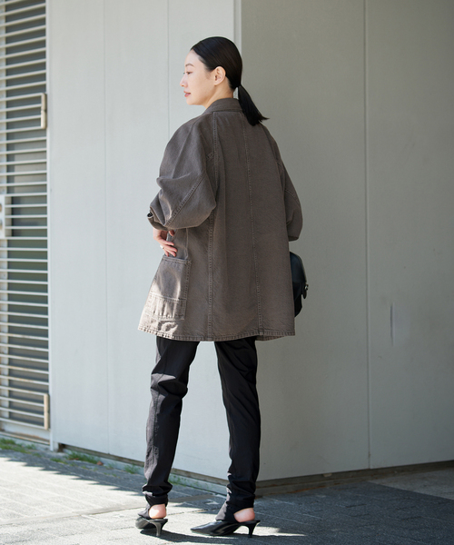 VERMEIL par iena（ヴェルメイユパーイエナ） カバーオール N＆W Brown