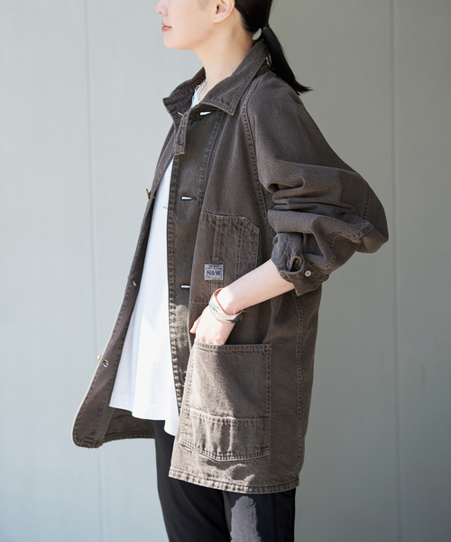 VERMEIL par iena（ヴェルメイユパーイエナ） カバーオール N＆W Brown
