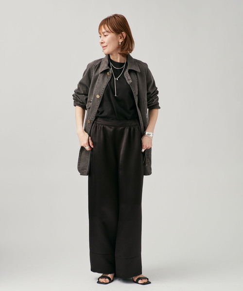 カバーオール N＆W Brown Denim 別注 カバーオール レディースの画像