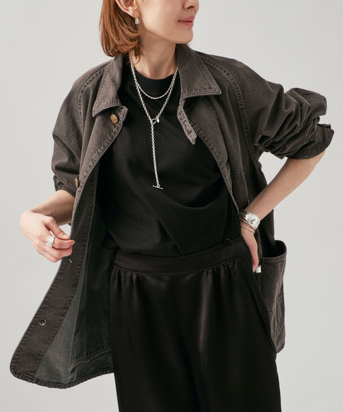 VERMEIL par iena（ヴェルメイユパーイエナ） カバーオール N＆W Brown
