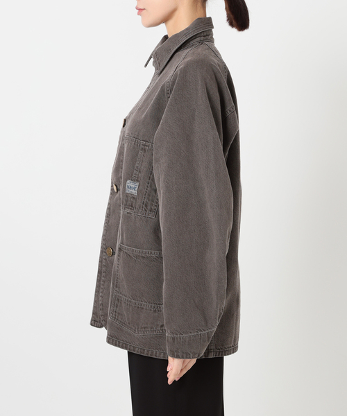 カバーオール N＆W Brown Denim 別注 カバーオール レディースの画像