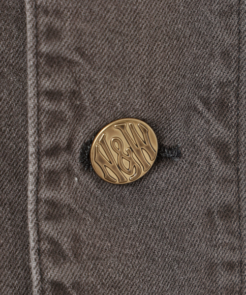 カバーオール N＆W Brown Denim 別注 カバーオール レディースの画像