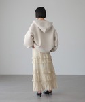 ロング スカート フリルティアードスカード 6...の詳細画像5