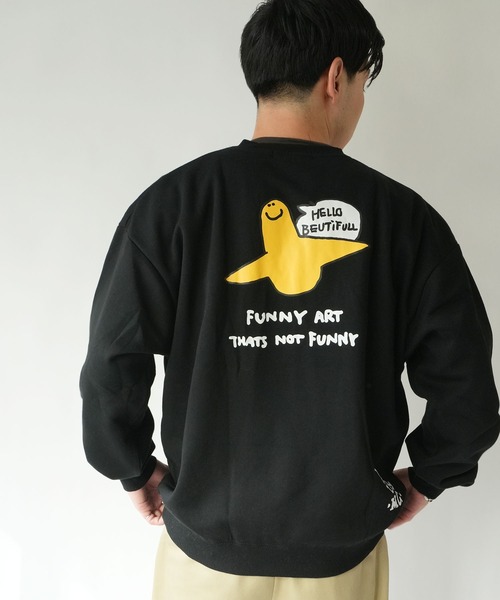 RiNc トレーナー スウェット 「 MARK GONZALES 」 フラワーアート