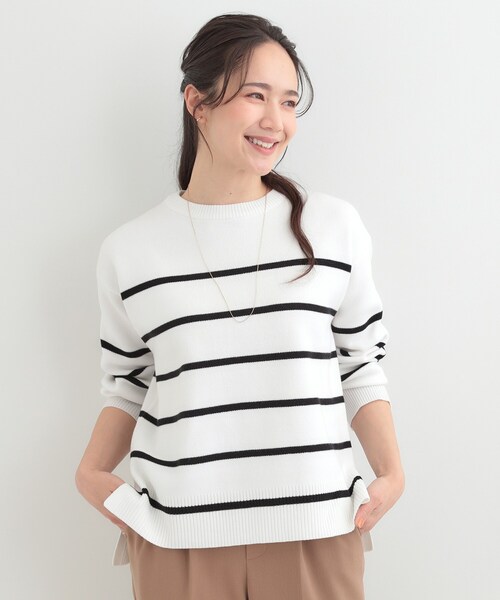 SHOO・LA・RUE（シューラルー） ニット セーター 「S-LL/洗濯機可/体型