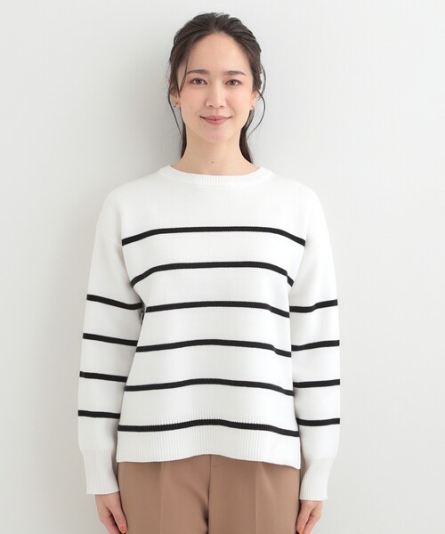 SHOO・LA・RUE（シューラルー） ニット セーター 「S-LL/洗濯機可/体型