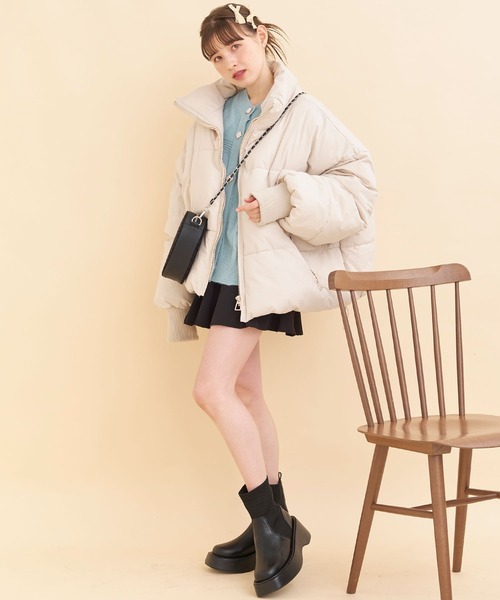 「titty＆Co. PETIT」 ブルゾン FREE アイボリー レディース_画像3