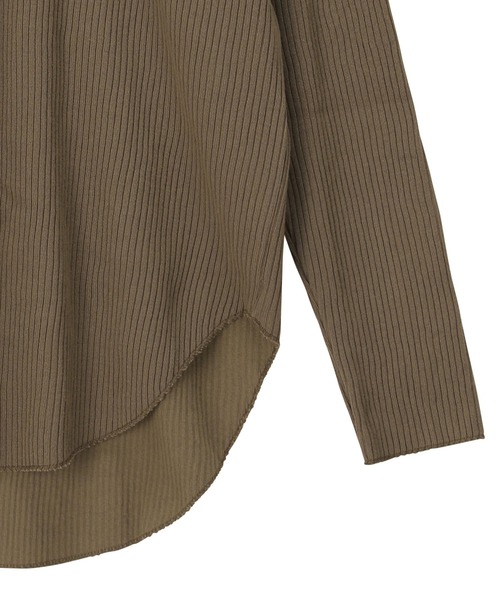 「ZUCCa」 長袖カットソー M size ベージュ レディース_画像5