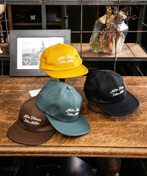 「MRFATMAN」 キャップ M マスタード メンズ_画像2