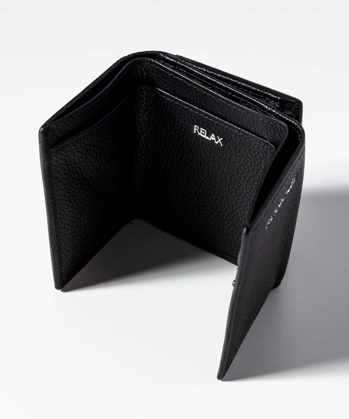 「1PIU1UGUALE3 RELAX 」 財布 ONE SIZE ブラック×ブラック メンズ_画像5