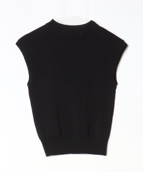 「31 Sons de mode」 ニットベスト 36 ブラック レディース_画像2