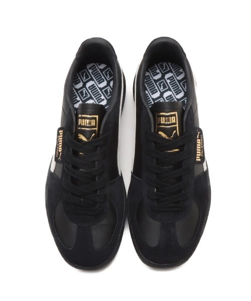 [PUMA] low cut спортивные туфли 23.5cm черный мужской 