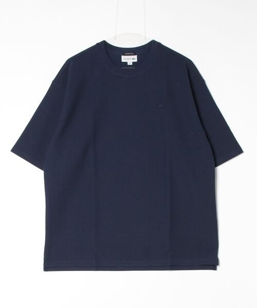 LACOSTE（ラコステ） 半袖Tシャツ S ネイビー メンズ : ZOZOTOWN Yahoo