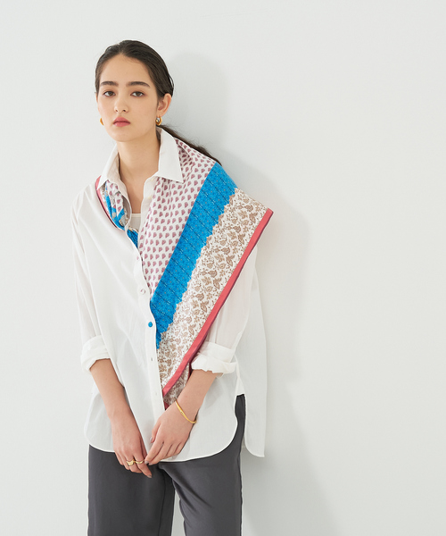 「collex」 ストール フリー ベージュ レディース_画像7