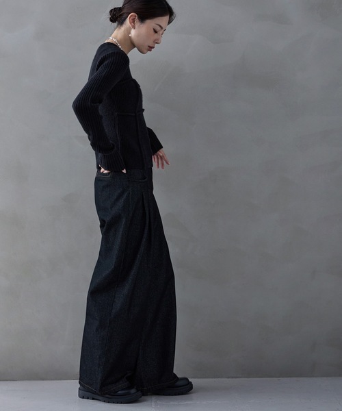 「etoll.」 長袖ニット FREE グレー レディース_画像5