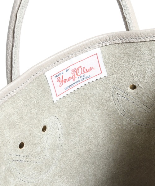 「YOUNG\u0026OLSEN The DRYGOODS STORE」 ハンドバッグ FREE ベージュ レディースの画像