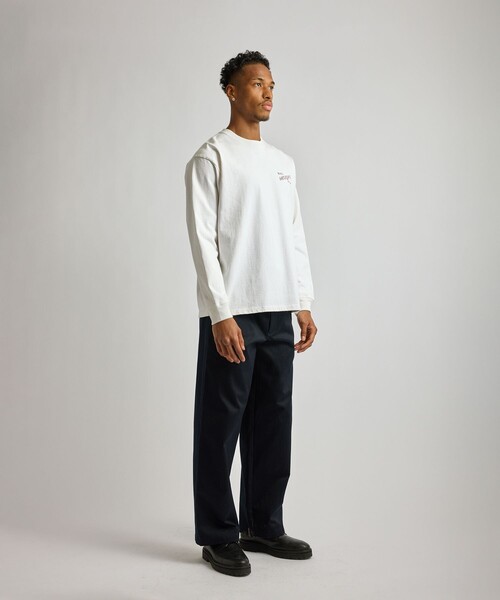 Saturdays New York City モックネックシャツSサイズ メッシュジャカード モックネック半袖シャツ(半袖シャツ・ポロシャツ