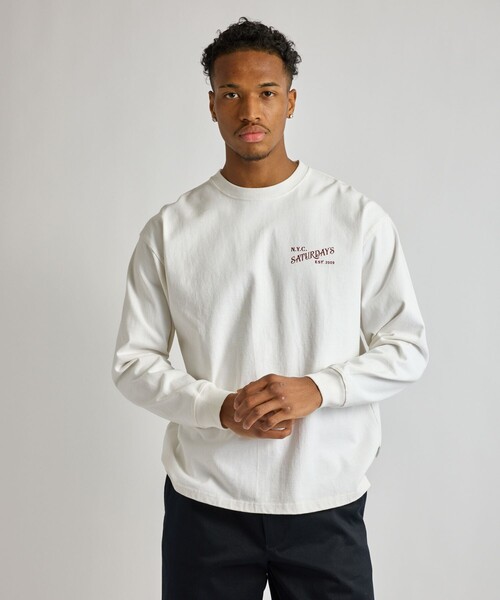 Saturdays NYC（サタデーズ ニューヨークシティ） tシャツ Max Weight