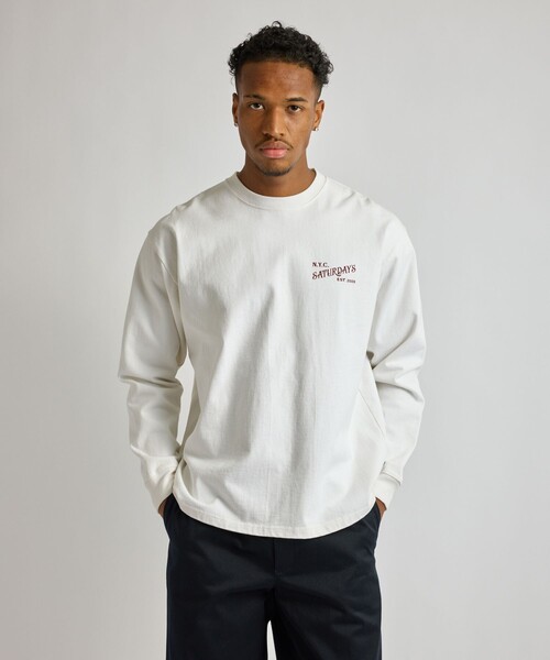 Saturdays NYC（サタデーズ ニューヨークシティ） tシャツ Max Weight