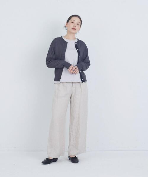 ADIEU TRISTESSE（アデュートリステス） カーディガン TSUMUGI和紙配色
