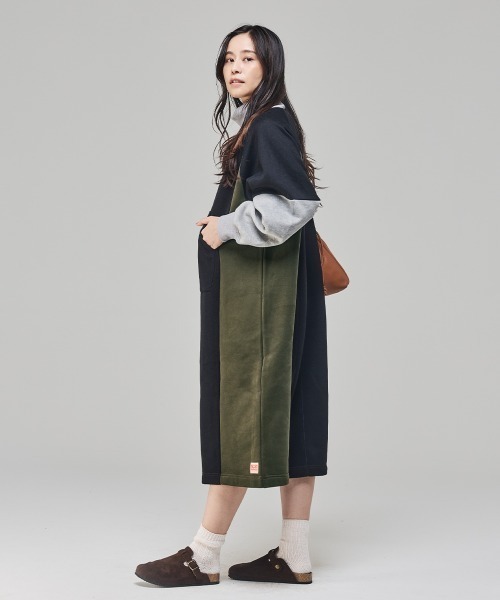 「KRIFF MAYER Lady's Collection」 長袖ワンピース MEDIUM グレー レディース_画像8