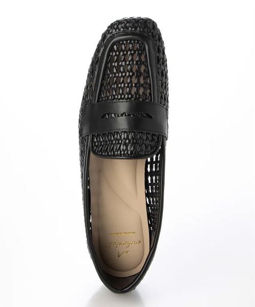 GENIAL INTRECCIO】厚底メッシュローファー ☆新品☆【ASH】GENIAL