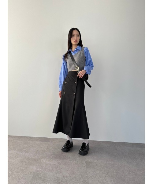 「DRWCYS」 長袖ブラウス FREE ベージュ レディース_画像9