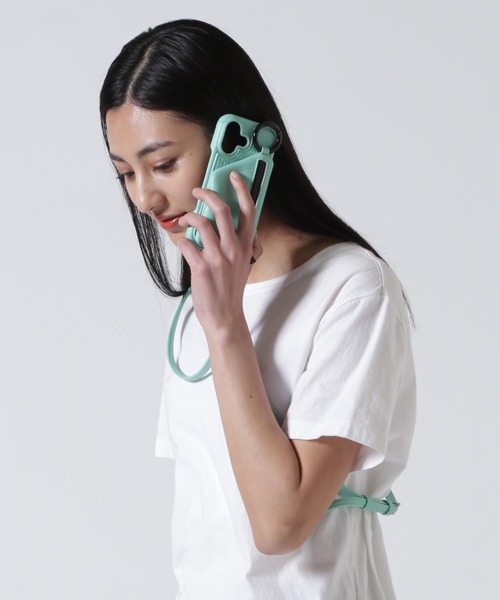 ajew（エジュー） スマホケース ajew/エジュー/別注「ひも付き