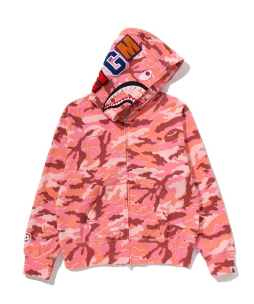 A BATHING APE（アベイシングエイプ） パーカー GLITCH WOODLAND CAMO